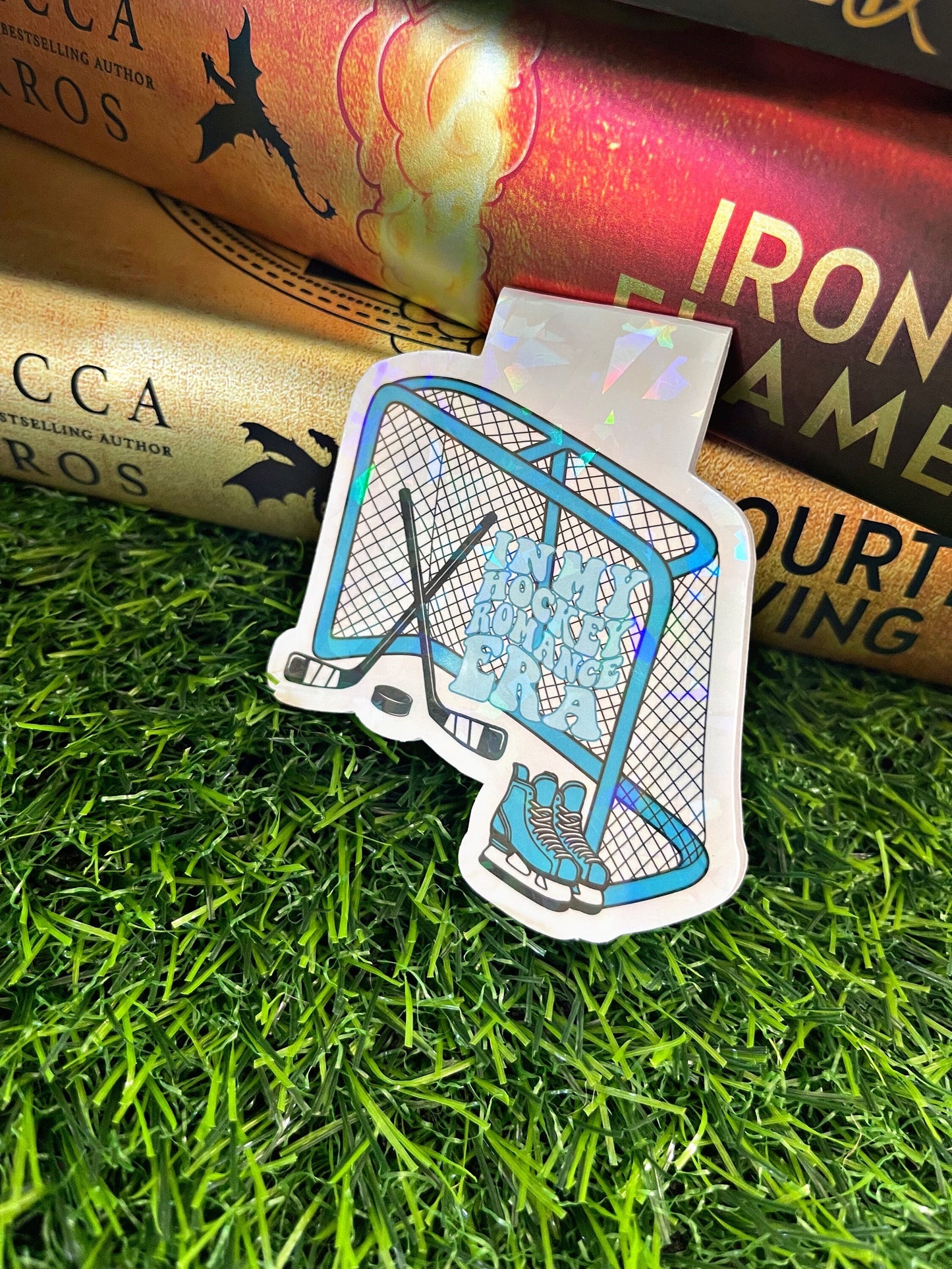 Hockey Romance Magnetic Bookmark, Hockey Romance Era Bookmark,  Cute Reading Accessory, Book Gift, Cute Bookmark, Unique Bookmark