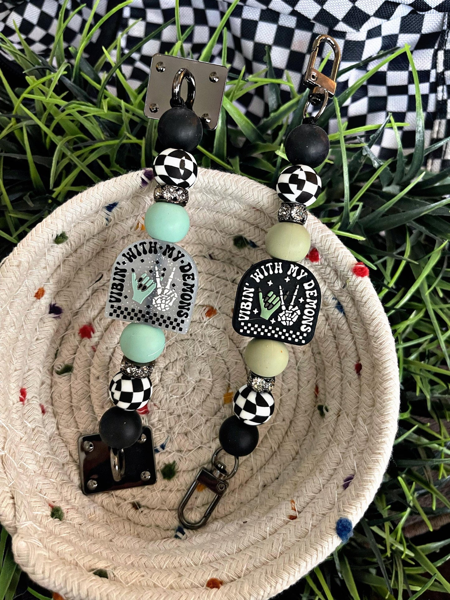 Vibin With My Demons Kindle Strap