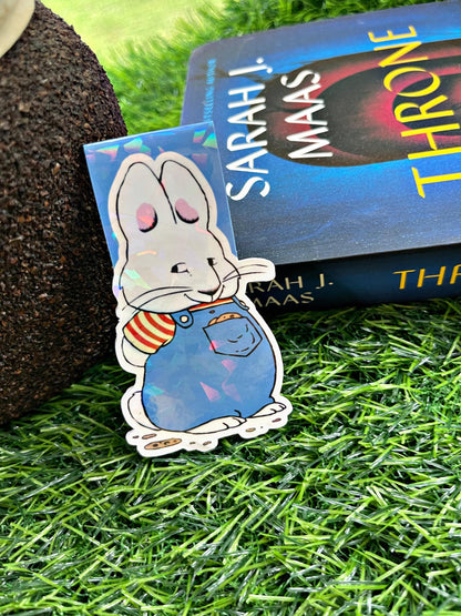 Max and Ruby Bookmark, Cartoon Magnetic Bookmark, Cute Reading Accessory, Book Gift,