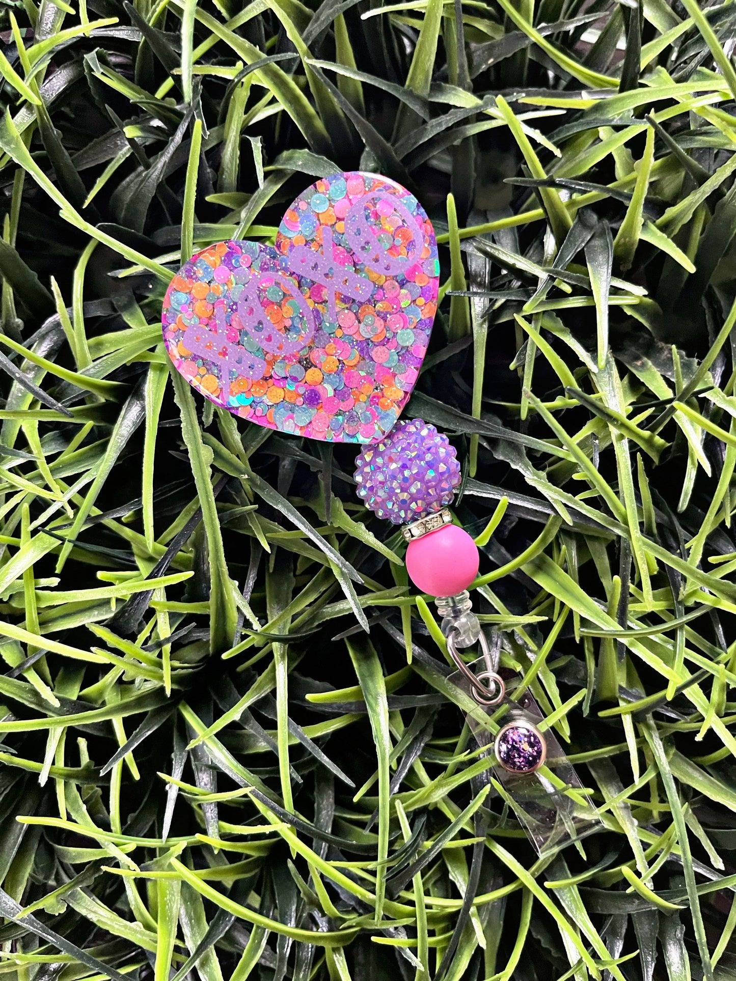 XOXO Heart Badge Reel- Valentines Badge Reel