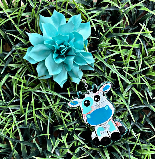 Cow Car Freshie, Car Accessories, Cow Car Freshener