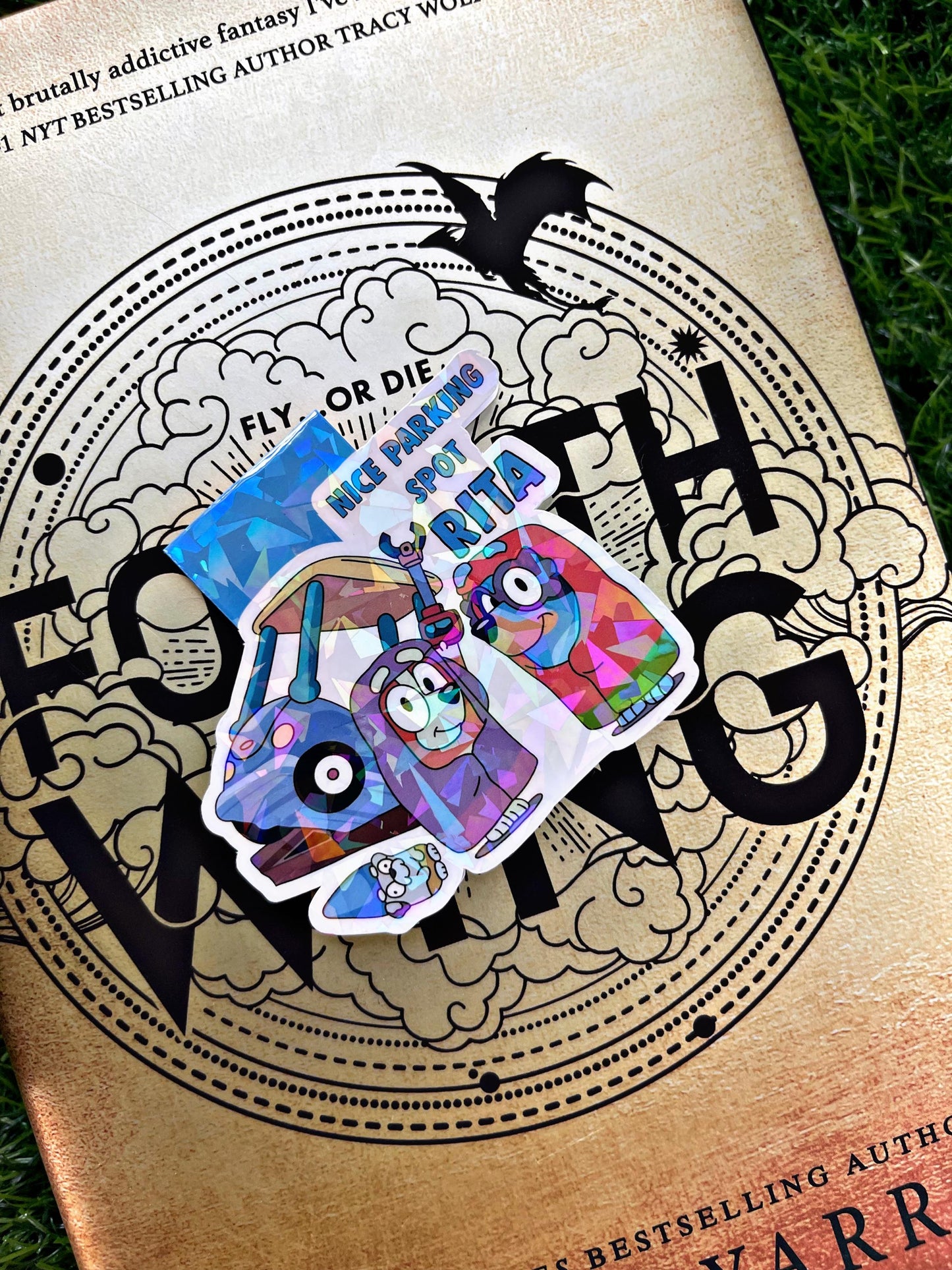 Grannies Bookmark, Cartoon Dogs Magnetic Bookmark, Bookish Accessory, Nice Parking Spot Rita Book Gift, Cute Bookmark, Heeler Dog