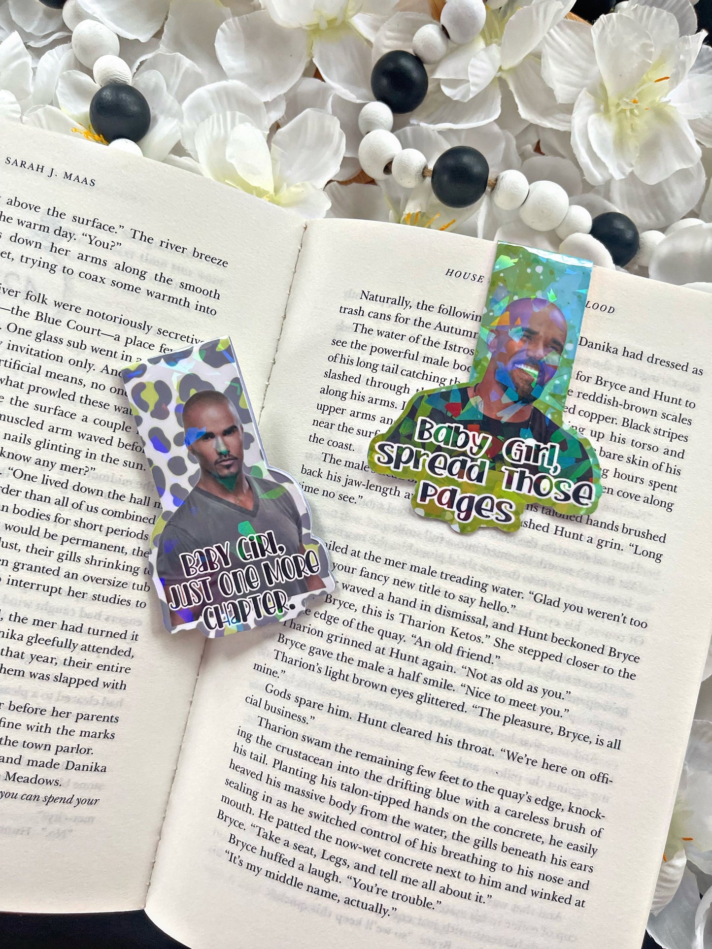 Criminal Minds Magnetic Bookmark, Smutty Bookmark,  Shemar Reading Accessory, Book Gift, Cute Bookmark, Unique Bookmark