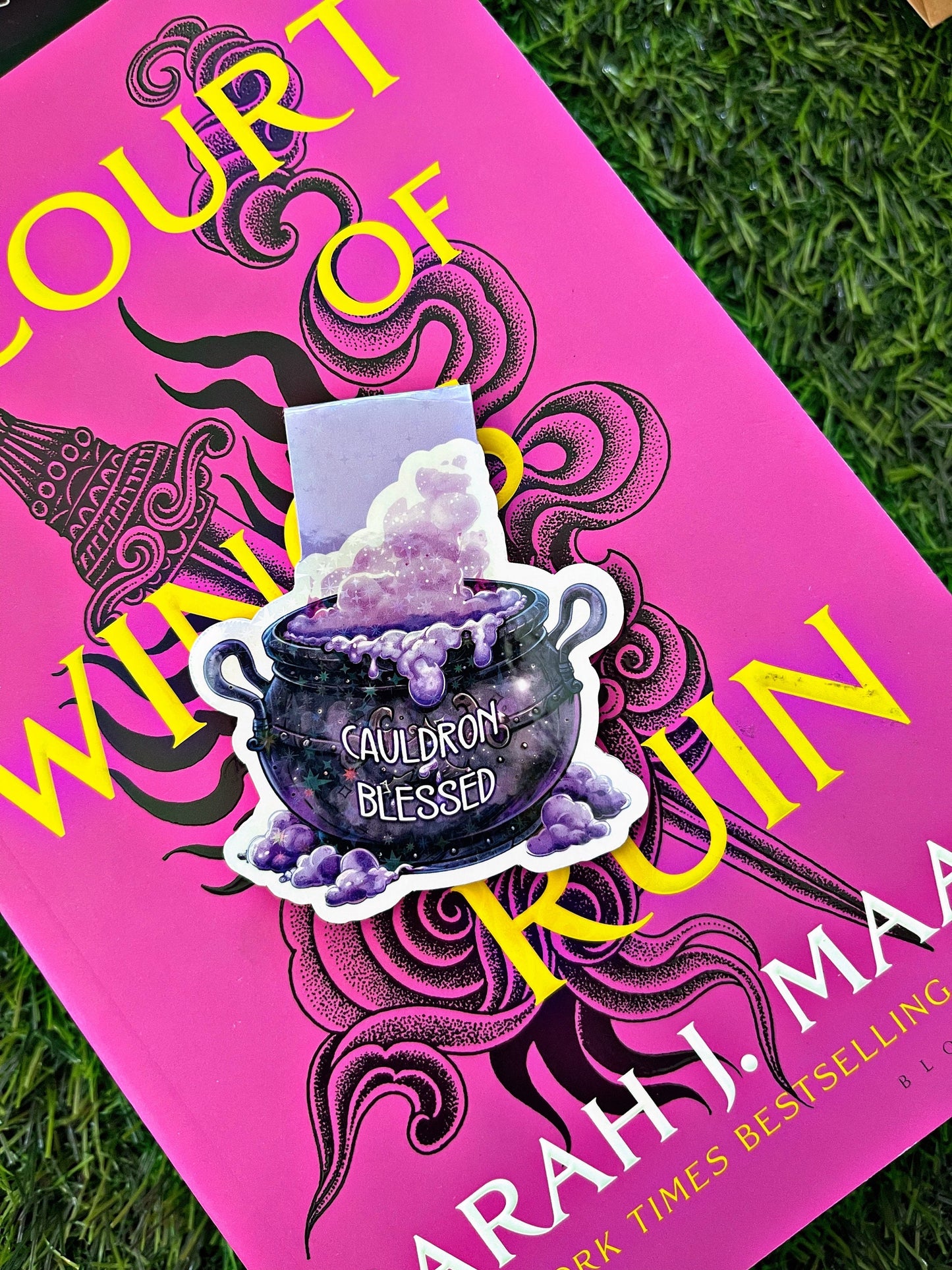 Acotar Themed Magnetic Bookmarks, Acotar Bookmark, Cute Reading Accessory, Book Gift, Cute Bookmark