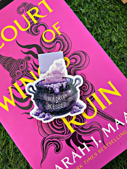 Acotar Themed Magnetic Bookmarks, Acotar Bookmark, Cute Reading Accessory, Book Gift, Cute Bookmark