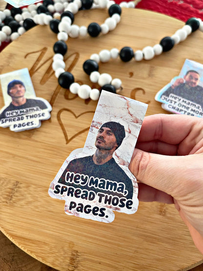 Rio Bookmark, Good Girls Magnetic Bookmark, Spread Those Pages, Book Gift, Cute Bookmark, Unique Bookmark, Personalized Bookmark