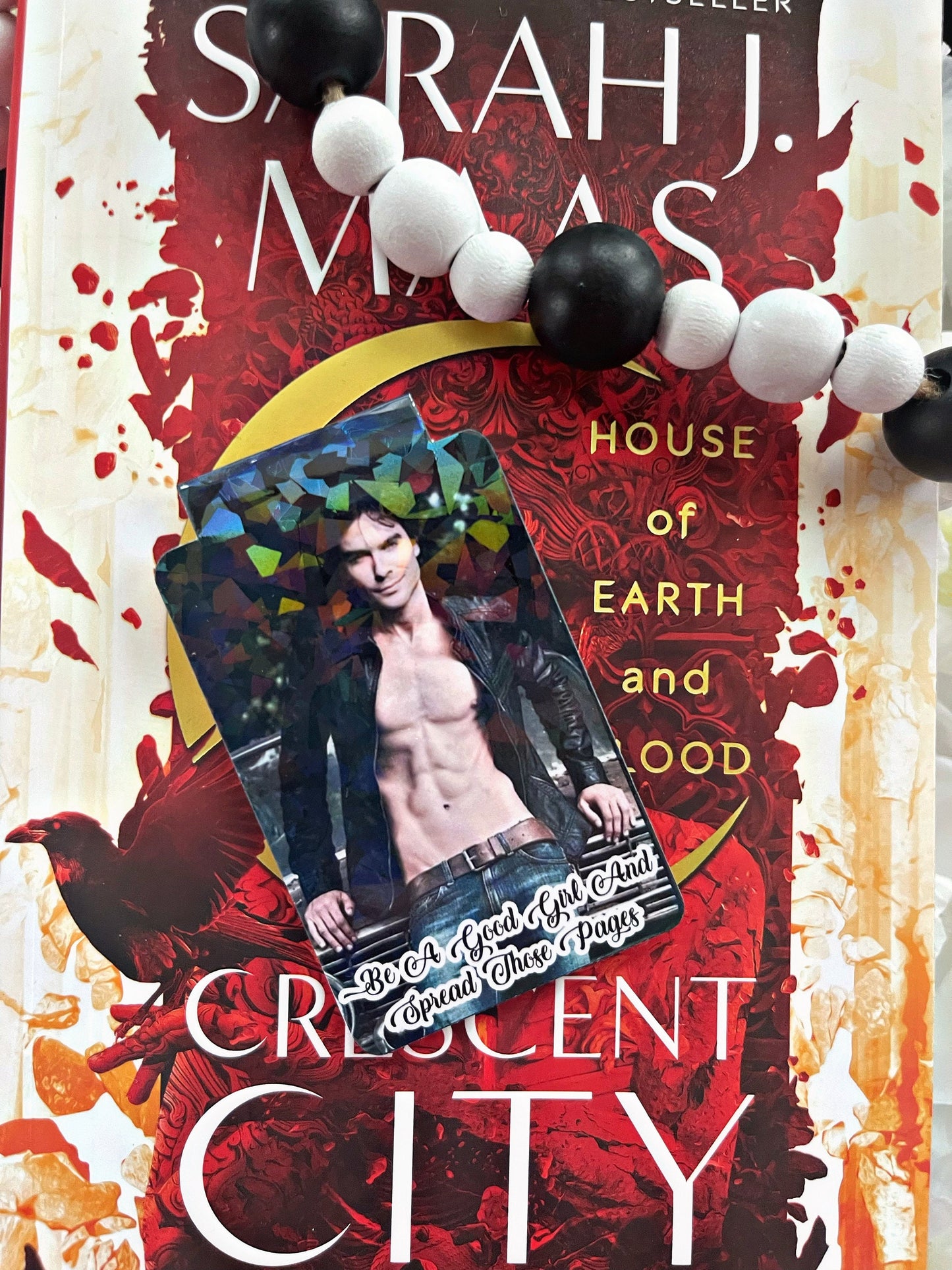 Damon Magnetic Bookmark, Vampire Diaries Bookmark,  Reading Accessory, Book Gift, Cute Bookmark, Unique Bookmark