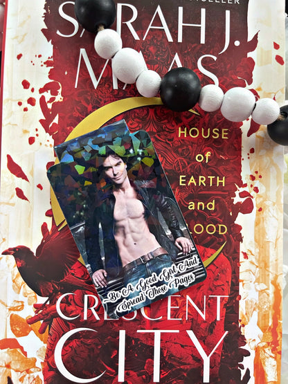 Damon Magnetic Bookmark, Vampire Diaries Bookmark,  Reading Accessory, Book Gift, Cute Bookmark, Unique Bookmark