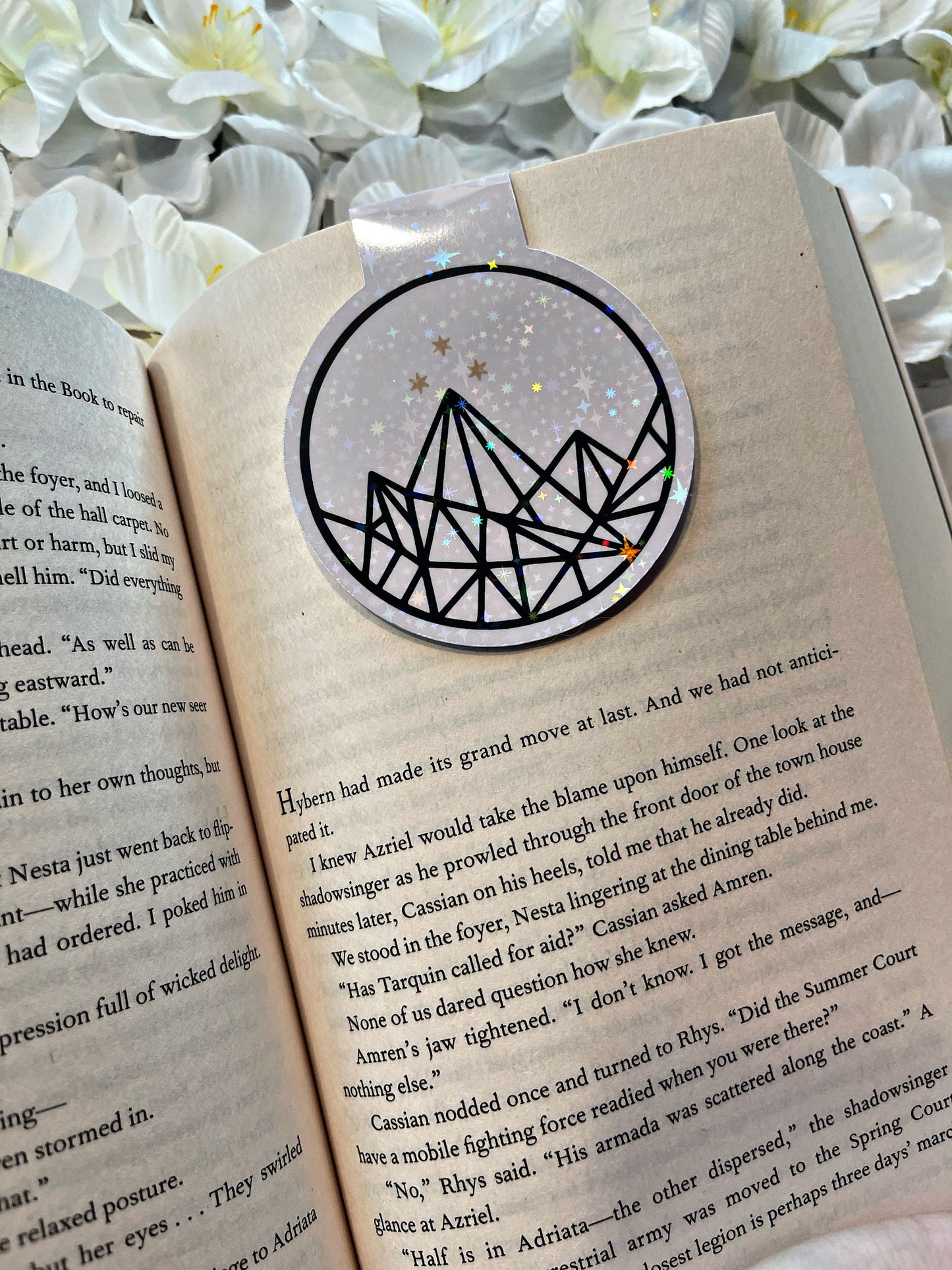 ACOTAR themed Bookmark,  ACOTAR Magnetic Bookmark, Just One More Chapter, Book Gift, Cute Bookmark, Unique Bookmark, Personalized Bookmark