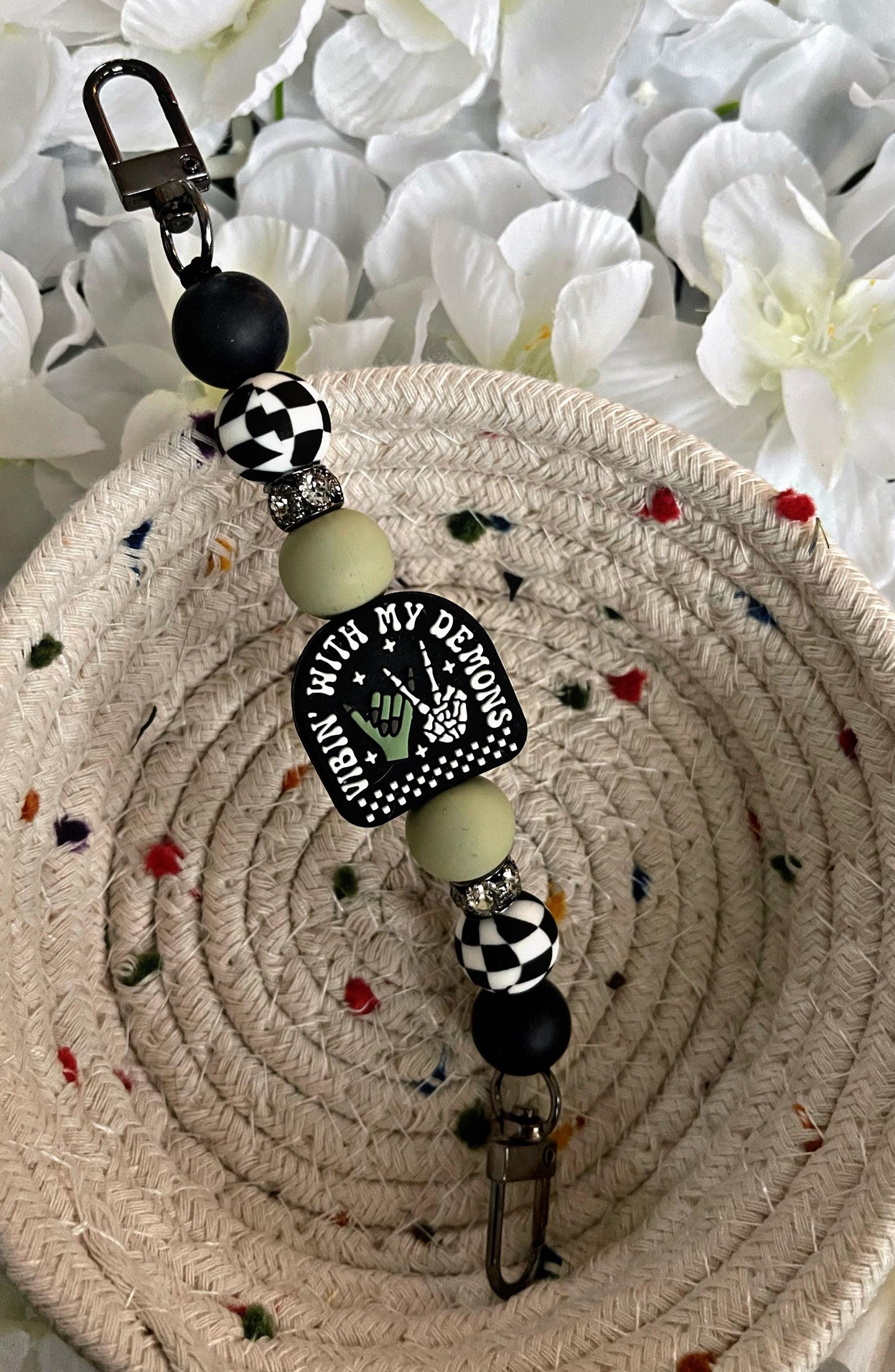 Vibin With My Demons Kindle Strap