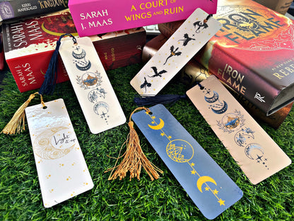 Acotar Themed Bookmark, Velaris Themed Bookmark, Reading Accessory, Book Gift, Cute Bookmark, Unique Bookmark, City of Starlight Bookmark