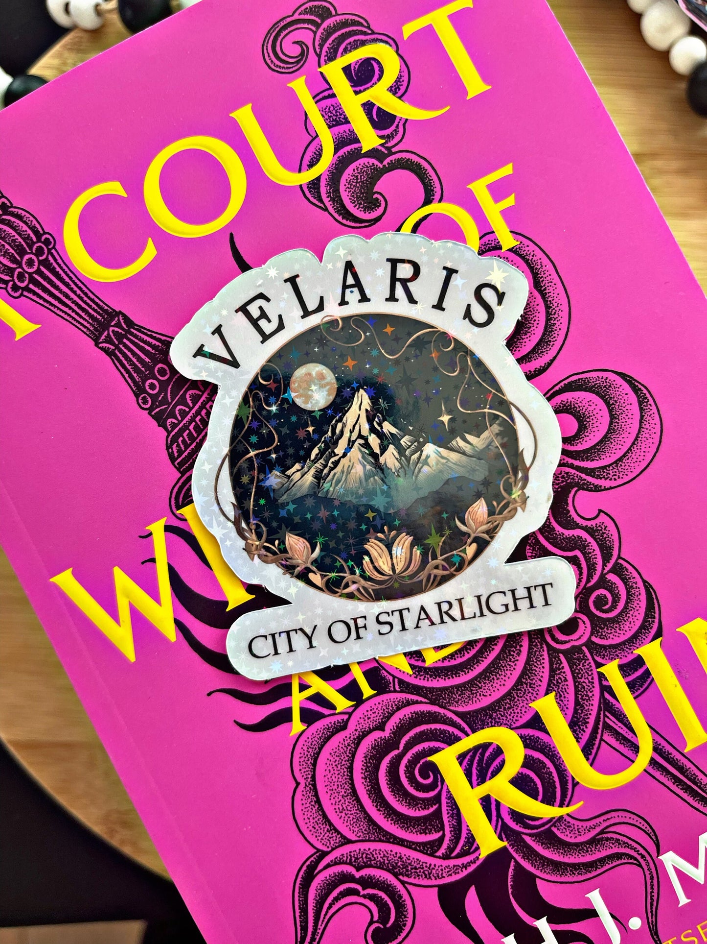 Acotar Themed Kindle Stickers/ City Of Starlight Stickers/ bookish Accessories/ Kindle Accessories/ Planner Accessories/ Journal Accessories