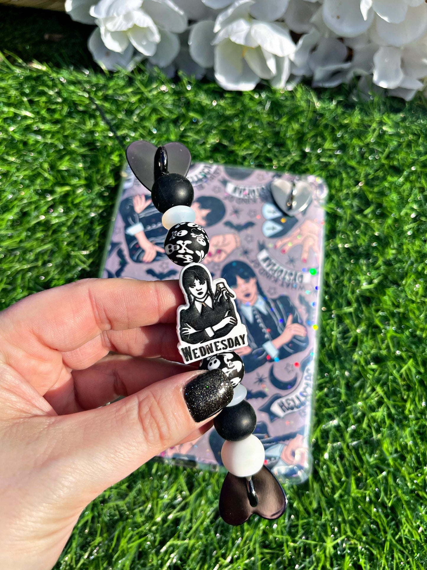 Gothic Girl Kindle Strap