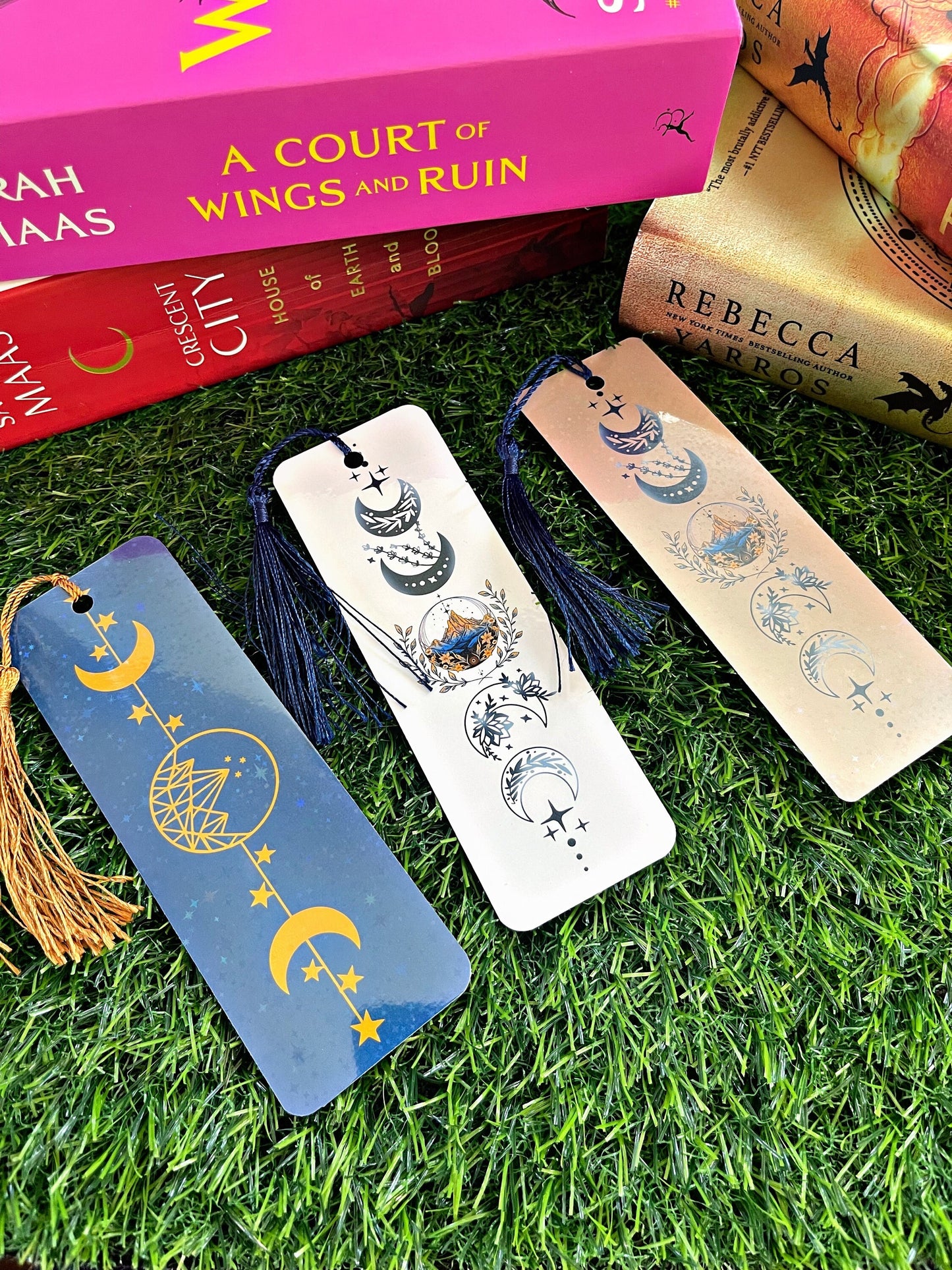 Acotar Themed Bookmark, Velaris Themed Bookmark, Reading Accessory, Book Gift, Cute Bookmark, Unique Bookmark, City of Starlight Bookmark