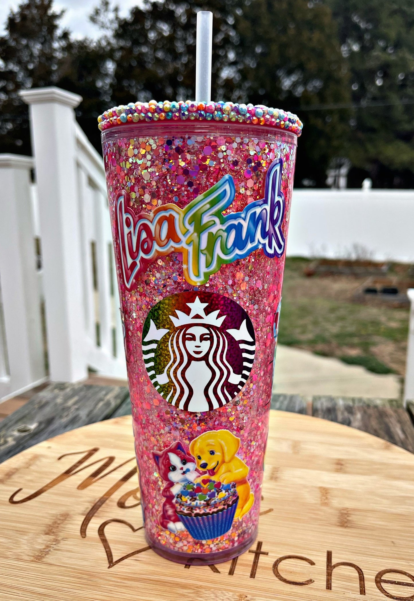 90's Nostalgia Snow Globe Tumbler