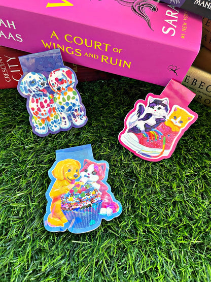 90s Nostalgia Magnetic Bookmark, Cute Bookmark,  Cute Reading Accessory, Book Gift, Cute Bookmark, Unique Bookmark