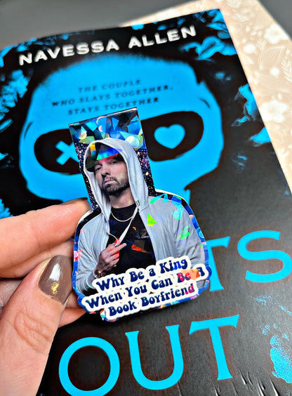 Book Boyfriend Magnetic Bookmark, Kindle Stickers