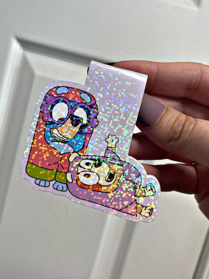 Bluey Bookmark, Magnetic Bookmark, Reading Accessory, Book Gift, Cute Bookmark, Unique Bookmark, Personalized Bookmark