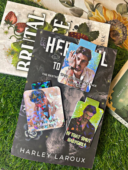 Michele Morrone Magnetic Bookmark, 365 Days Movie Themed Magnetic Bookmark, Acotar Bookmark, Cute Reading Accessory, Book Gift,