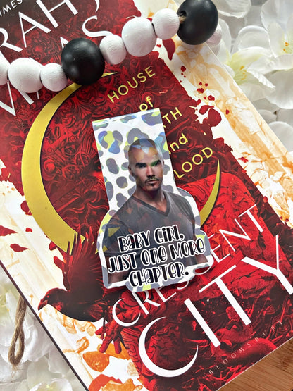 Criminal Minds Magnetic Bookmark, Smutty Bookmark,  Shemar Reading Accessory, Book Gift, Cute Bookmark, Unique Bookmark