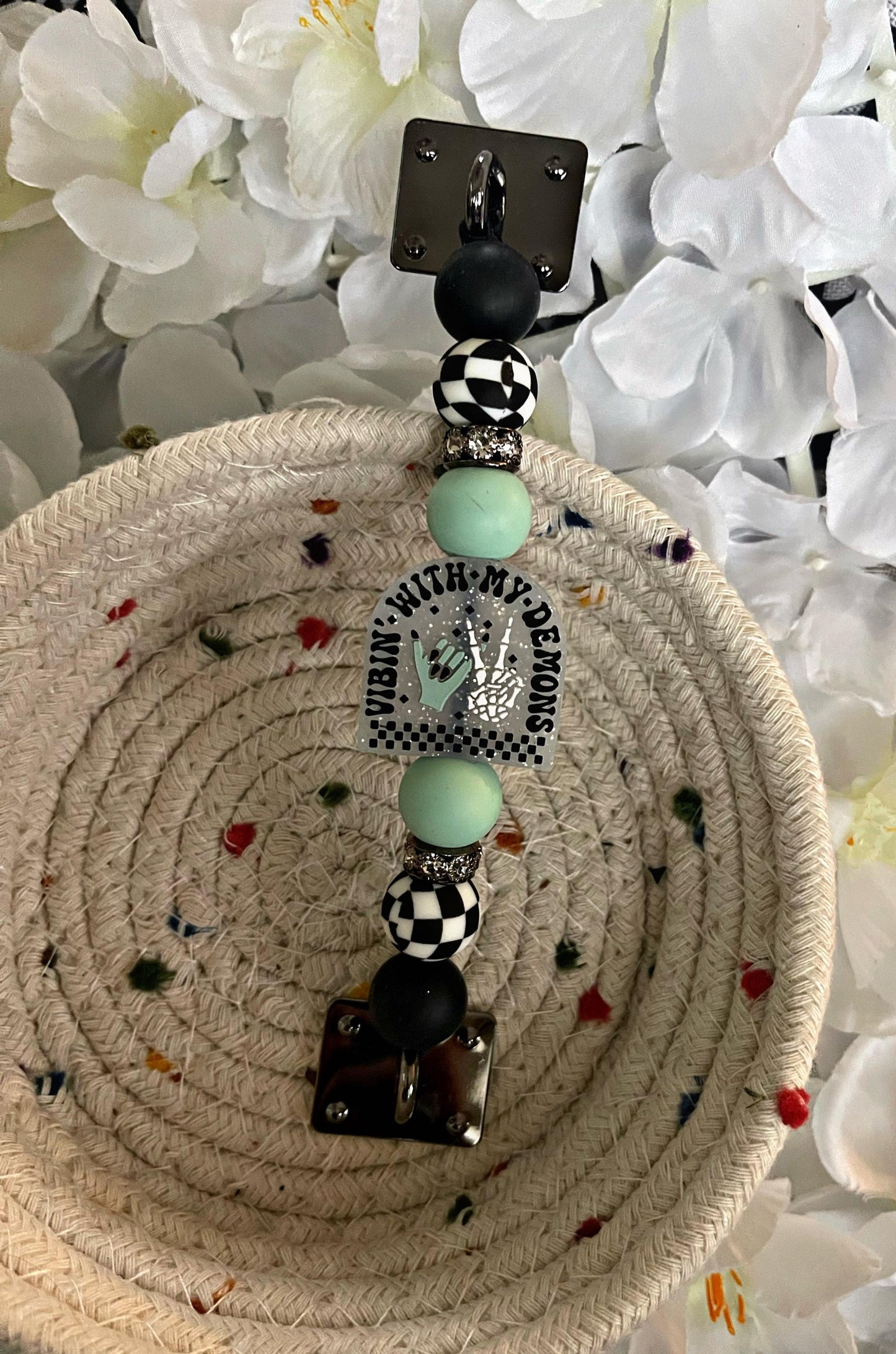 Vibin With My Demons Kindle Strap