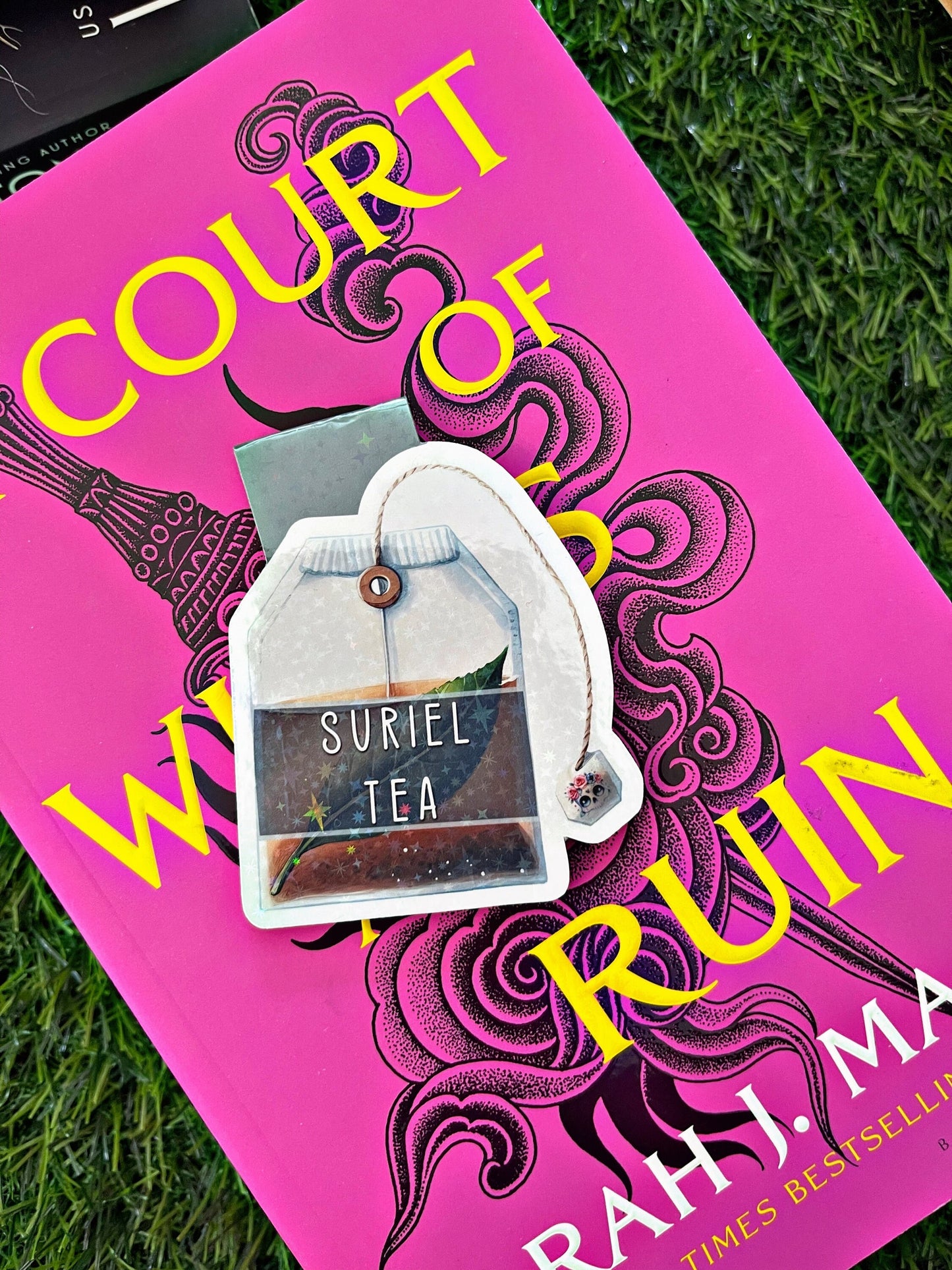 Acotar Themed Magnetic Bookmarks, Acotar Bookmark, Cute Reading Accessory, Book Gift, Cute Bookmark