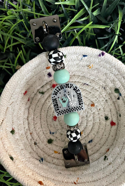 Vibin With My Demons Kindle Strap