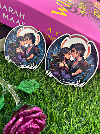 Acotar Themed Kindle Stickers/ Feyre and Rhys Themed Stickers