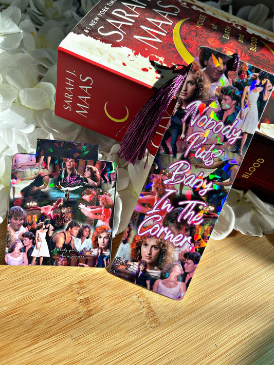 Dirty Dancing Bookmark - Dirty Dancing Magnetic Bookmark - Book Accessories - Book Lover Accessories
