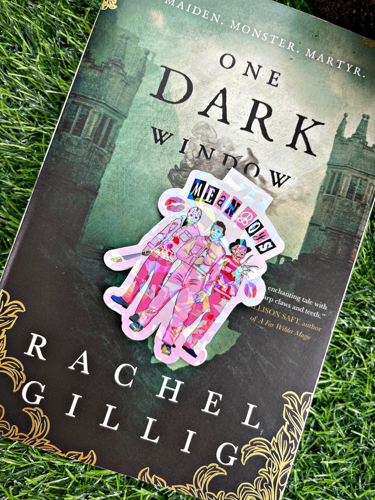 Horror Magnetic Bookmark, Mean Boys Bookmark, Mean Girls Reading Accessory, Bookish Gift, Cute Bookmark