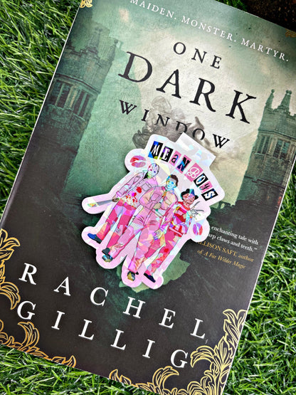 Horror Magnetic Bookmark, Mean Boys Bookmark, Mean Girls Reading Accessory, Bookish Gift, Cute Bookmark