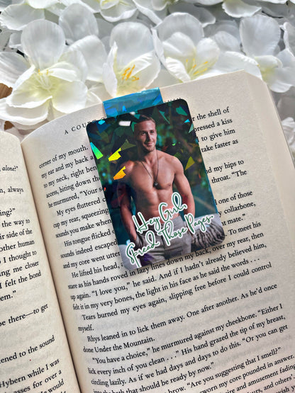 Ryan Gosling Bookmark, Spread Those Pages Magnetic Bookmark, Reading Accessory, Book Gift, Cute Bookmark, Unique Bookmark,