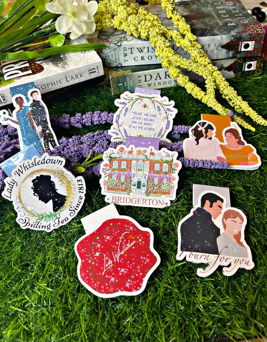 Bridgerton Themed Magnetic Bookmark, Magnetic Bookmark, Acotar Bookmark, Cute Reading Accessory, Book Gift,