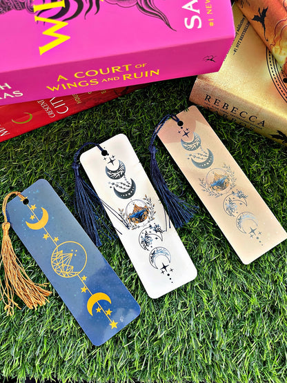 Acotar Themed Bookmark, Velaris Themed Bookmark, Reading Accessory, Book Gift, Cute Bookmark, Unique Bookmark, City of Starlight Bookmark