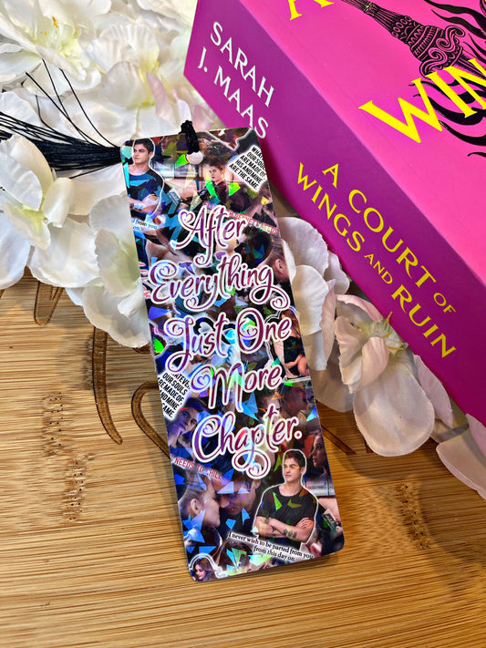 After Movie Bookmark, Just One More Chapter Bookmark, Reading Accessory, Book Gift, Cute Bookmark, Unique Bookmark, Personalized Bookmark