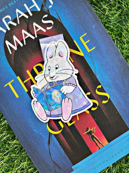 Max and Ruby Bookmark, Cartoon Magnetic Bookmark, Cute Reading Accessory, Book Gift,