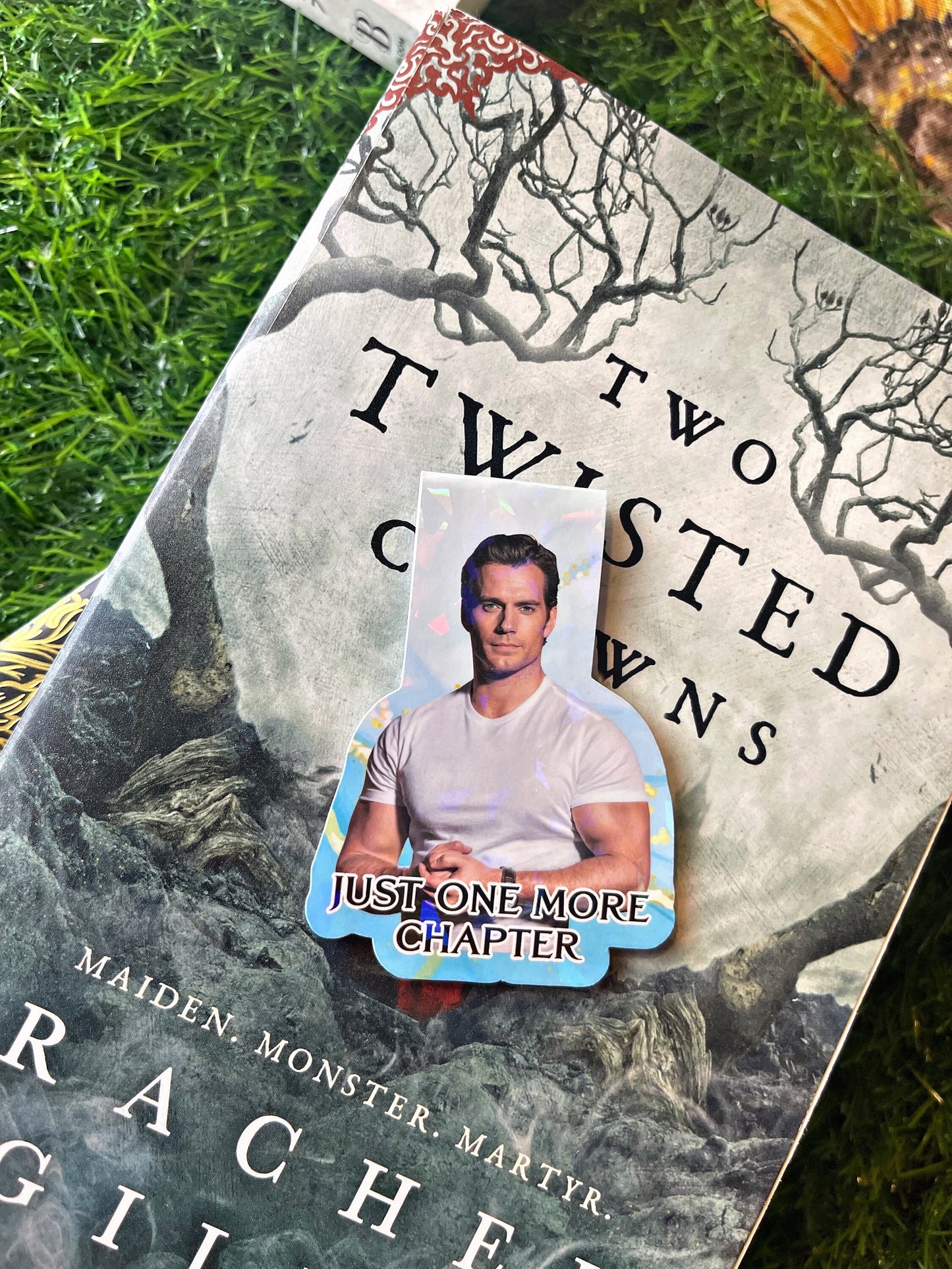 Henry Cavill Magnetic Bookmark, The Witcher Themed Magnetic Bookmark, Acotar Bookmark, Cute Reading Accessory, Book Gift,