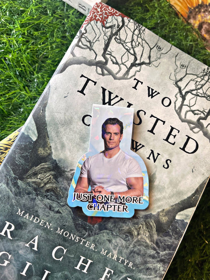 Henry Cavill Magnetic Bookmark, The Witcher Themed Magnetic Bookmark, Acotar Bookmark, Cute Reading Accessory, Book Gift,