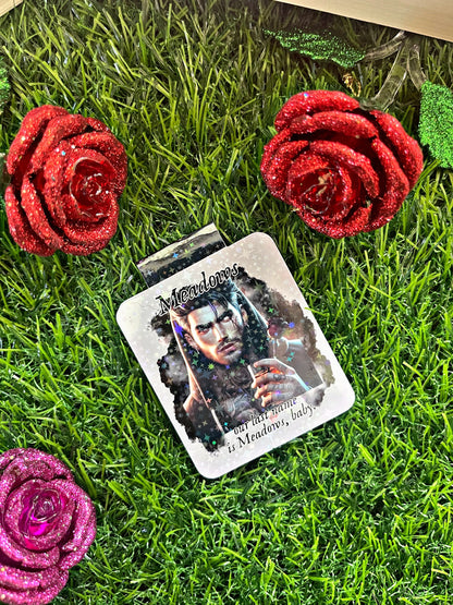 Haunting Adeline Themed Magnetic Bookmark, Cat and Mouse Magnetic Bookmark, Spring Bookmark,  Dark Romance Accessory, Book Gift,