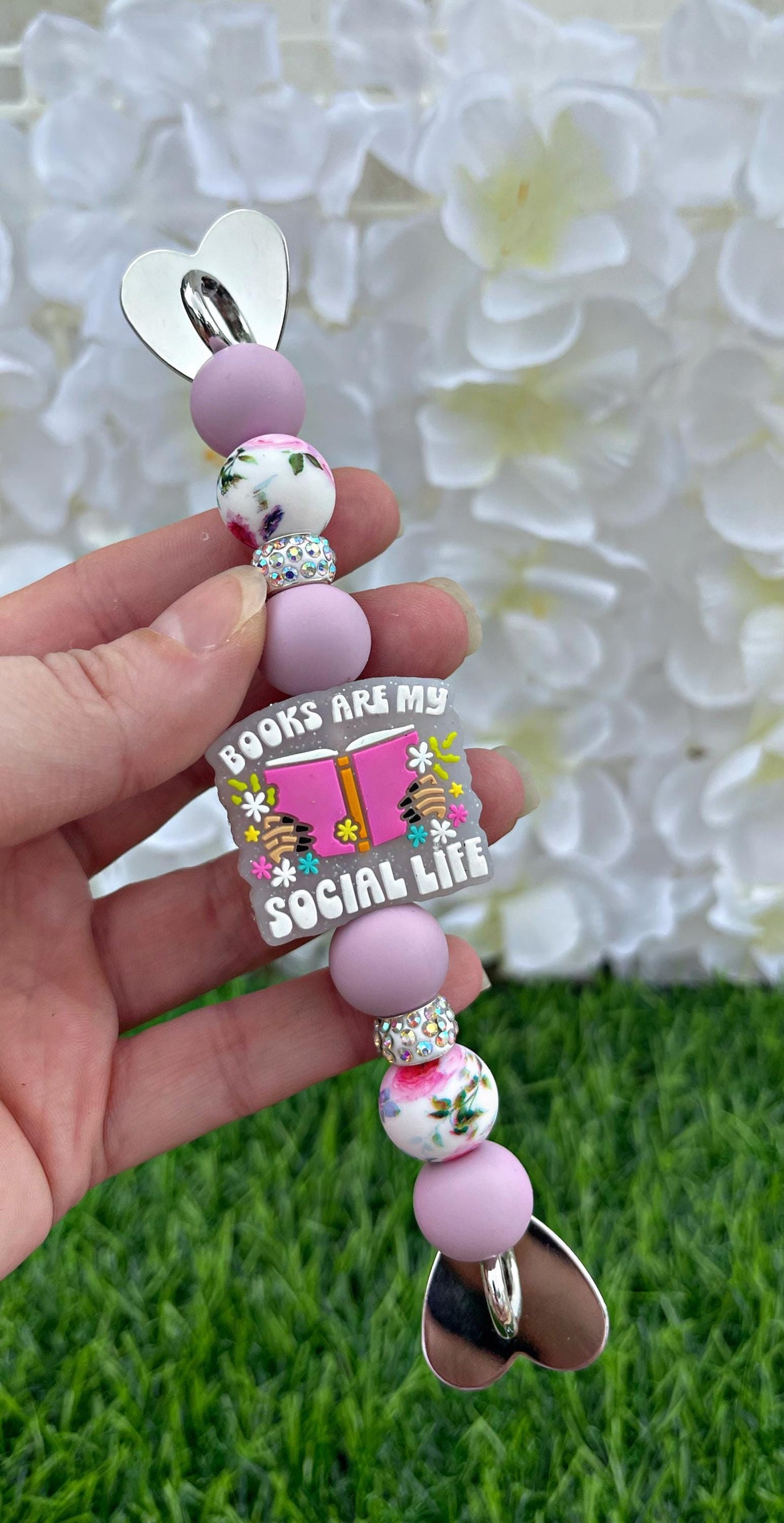 Cute Bookish Kindle Strap