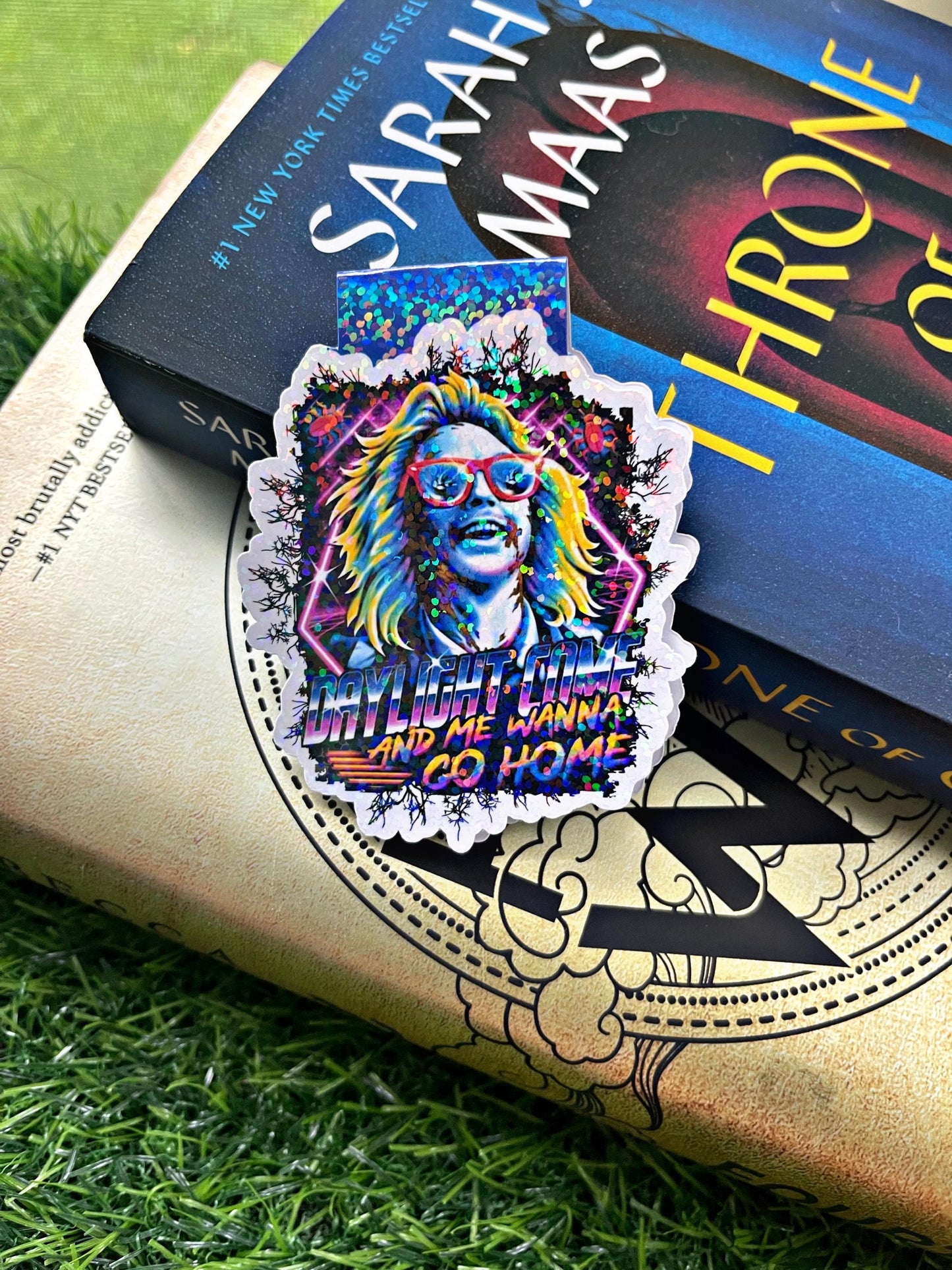 Beetle Guy Magnetic Bookmark, Daylight Come And Me Bookmark, Reading Accessory, Bookish Gift, Cute Bookmark