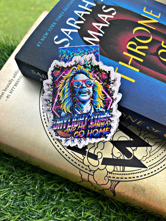 Beetle Guy Magnetic Bookmark, Daylight Come And Me Bookmark, Reading Accessory, Bookish Gift, Cute Bookmark