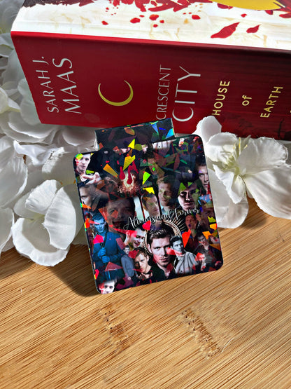 Klaus Bookmark, Vampire Diaries Magnetic Bookmark, The Originals Reading Accessory, Book Gift, Cute Bookmark, Unique Bookmark,