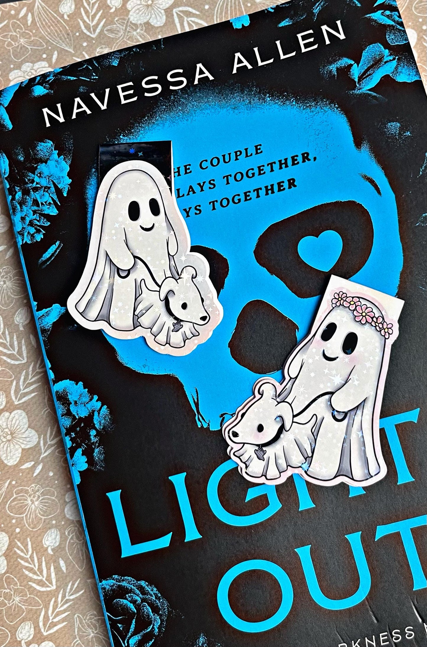 Cute Halloween Bookmark, Halloween Magnetic Bookmark, Reading Accessory, Book Gift, Cute Bookmark, Unique Bookmark, Personalized Bookmark