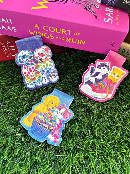 90s Nostalgia Magnetic Bookmark, Cute Bookmark,  Cute Reading Accessory, Book Gift, Cute Bookmark, Unique Bookmark