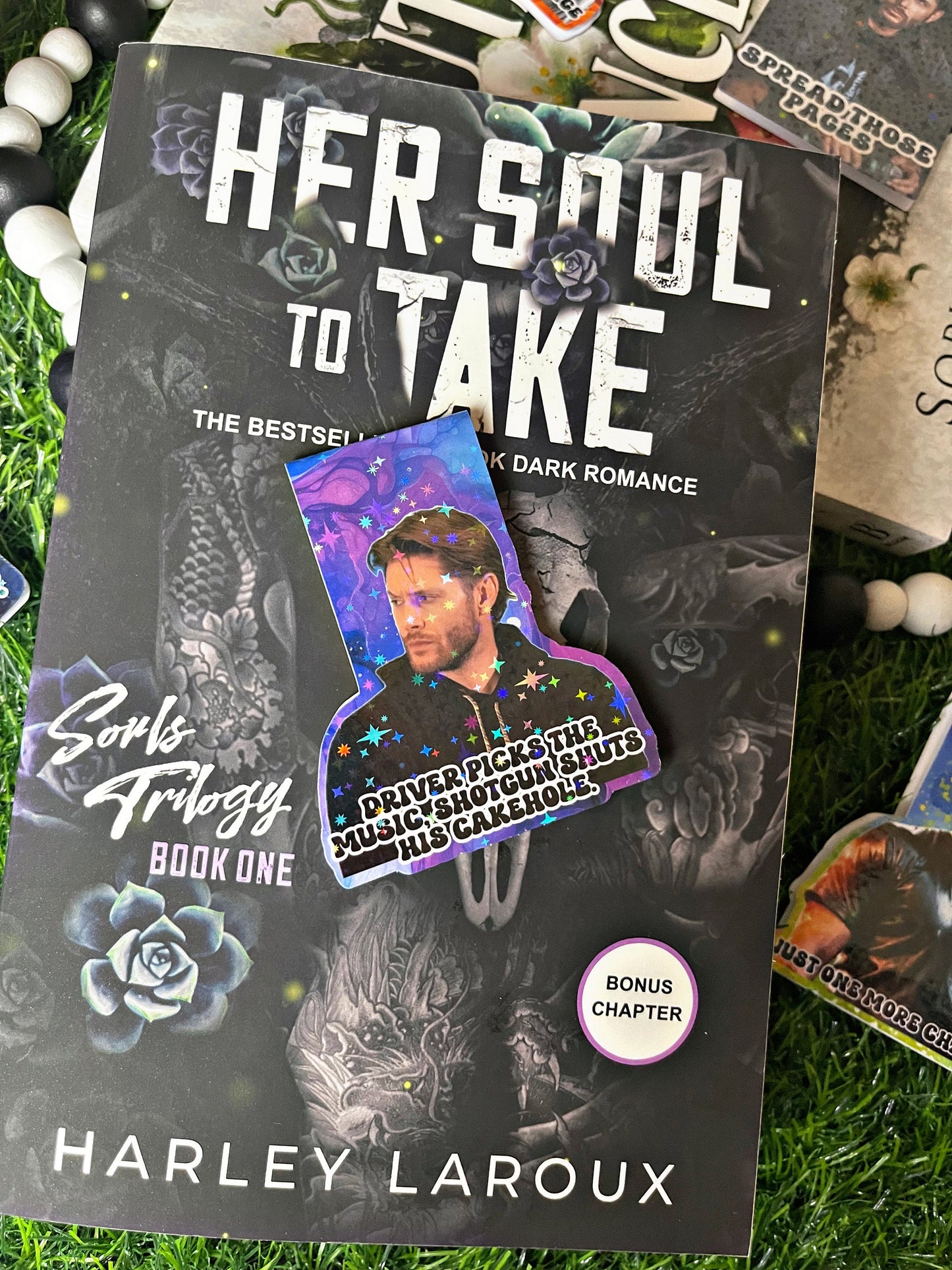 Jensen Ackles Magnetic Bookmark, Supernatural Magnetic Bookmark, Dean Winchester Bookmark, Cute Reading Accessory, Book Gift,